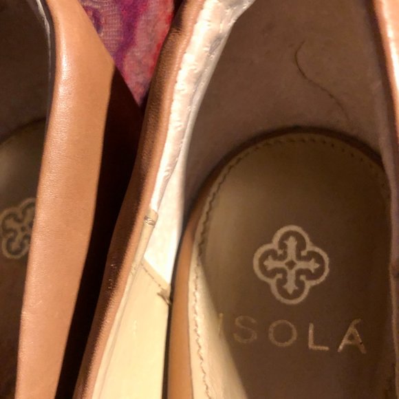 ISOLA ROSALIE PUMP.  Color: Cognac  Sz: 7.5 - Picture 4 of 11